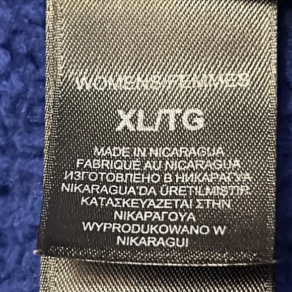 THE NORTH FACE Purple Sherpa Fleece, Full Zip Jacket, X Large - Picture 9 of 14